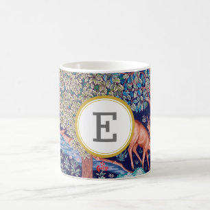 William Morris PERSONALISIERT INITIAL Kaffeetasse
