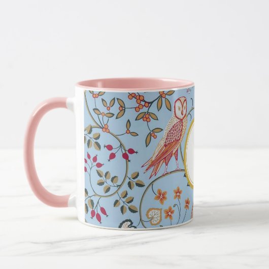 William Morris PERSONALISIERT INITIAL Tasse (Links)