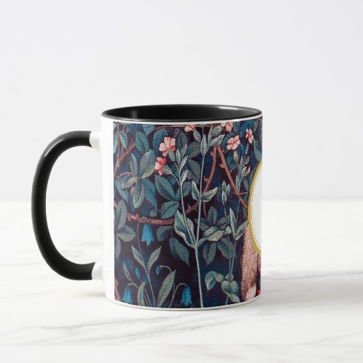 William Morris PERSONALISIERT INITIAL Tasse (Links)