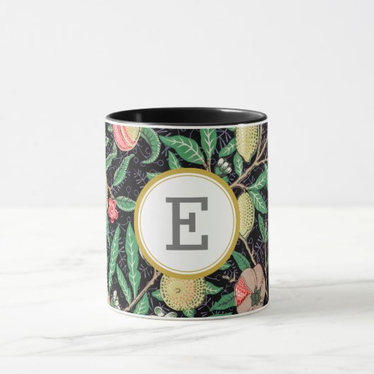 William Morris PERSONALISIERT INITIAL Tasse (Zentrum)