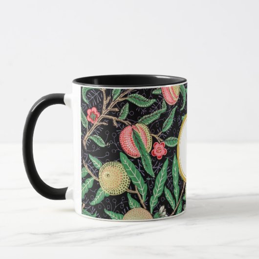 William Morris PERSONALISIERT INITIAL Tasse (Links)