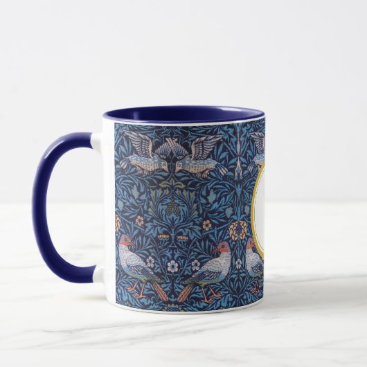 William Morris PERSONALISIERT INITIAL Tasse (Links)