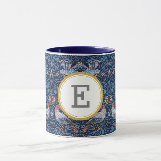William Morris PERSONALISIERT INITIAL Tasse (Zentrum)