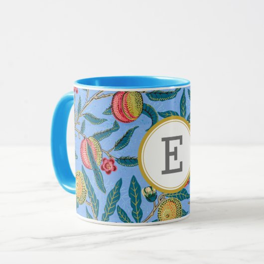 William Morris PERSONALISIERT INITIAL Tasse (Vorderseite Links)