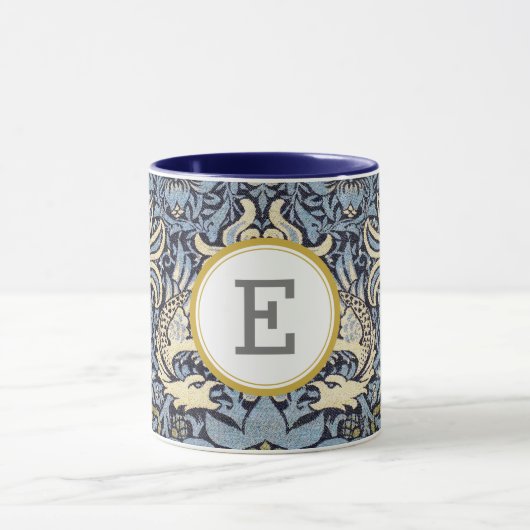 William Morris PERSONALISIERT INITIAL Tasse (Zentrum)
