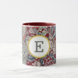 William Morris PERSONALISIERT INITIAL Tasse