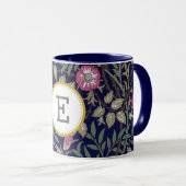William Morris PERSONALISIERT INITIAL Tasse (VorderseiteRechts)
