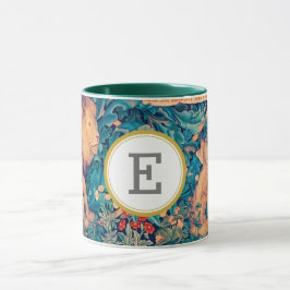 William Morris PERSONALISIERT INITIAL Tasse