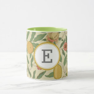 William Morris PERSONALISIERT INITIAL Tasse