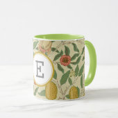 William Morris PERSONALISIERT INITIAL Tasse (VorderseiteRechts)