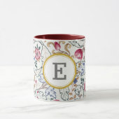 William Morris PERSONALISIERT INITIAL Tasse (Zentrum)
