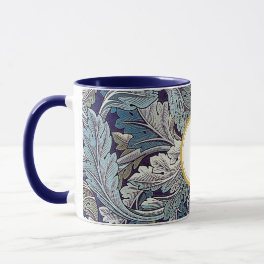 William Morris PERSONALISIERT INITIAL Tasse (Links)