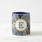 William Morris PERSONALISIERT INITIAL Tasse (Zentrum)