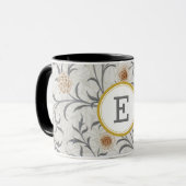 William Morris PERSONALISIERT INITIAL Tasse (Vorderseite Links)