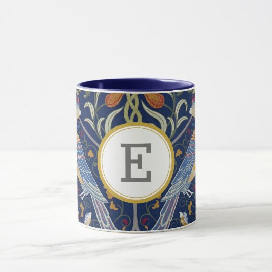 William Morris PERSONALISIERT INITIAL Tasse (Zentrum)