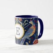 William Morris PERSONALISIERT INITIAL Tasse (VorderseiteRechts)