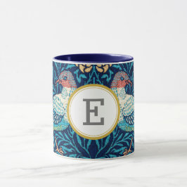 William Morris PERSONALISIERT INITIAL Tasse