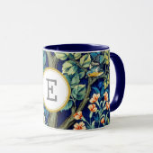 William Morris PERSONALISIERT INITIAL Tasse (VorderseiteRechts)