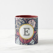 William Morris PERSONALISIERT INITIAL Tasse (Zentrum)