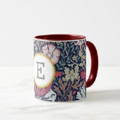 William Morris PERSONALISIERT INITIAL Tasse (VorderseiteRechts)