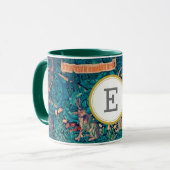 William Morris PERSONALISIERT INITIAL Tasse (Vorderseite Links)