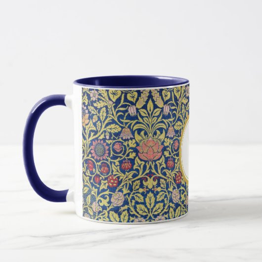 William Morris PERSONALISIERT INITIAL Tasse (Links)