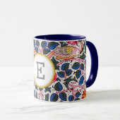 William Morris PERSONALISIERT INITIAL Tasse (VorderseiteRechts)