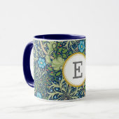 William Morris PERSONALISIERT INITIAL Tasse (Vorderseite Links)