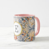 William Morris PERSONALISIERT INITIAL Tasse (VorderseiteRechts)