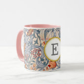 William Morris PERSONALISIERT INITIAL Tasse (Vorderseite Links)