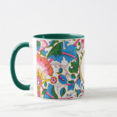 William Morris PERSONALISIERT INITIAL Tasse (Links)