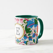 William Morris PERSONALISIERT INITIAL Tasse (VorderseiteRechts)