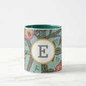 William Morris PERSONALISIERT INITIAL Tasse (Zentrum)