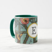 William Morris PERSONALISIERT INITIAL Tasse (Vorderseite Links)