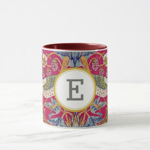 William Morris PERSONALISIERT INITIAL Tasse