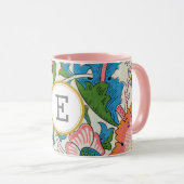 William Morris PERSONALISIERT INITIAL Tasse (VorderseiteRechts)