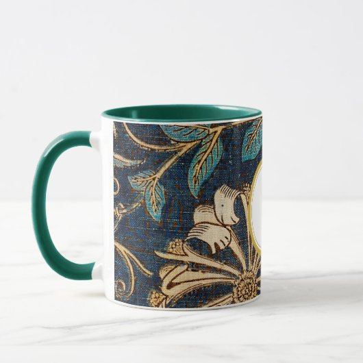 William Morris PERSONALISIERT INITIAL Tasse (Links)