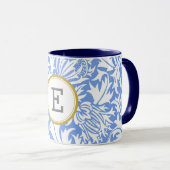 William Morris PERSONALISIERT INITIAL Tasse (VorderseiteRechts)