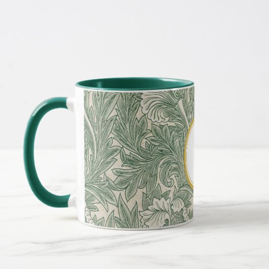 William Morris PERSONALISIERT INITIAL Tasse (Links)