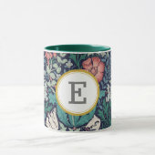 William Morris PERSONALISIERT INITIAL Tasse (Zentrum)