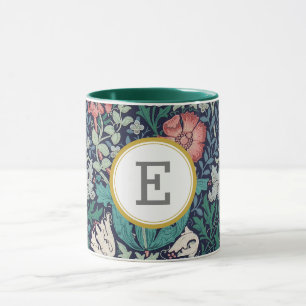 William Morris PERSONALISIERT INITIAL Tasse