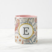 William Morris PERSONALISIERT INITIAL Tasse (Zentrum)
