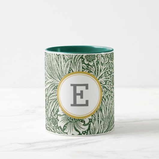 William Morris PERSONALISIERT INITIAL Tasse (Zentrum)