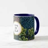 William Morris PERSONALISIERT INITIAL Tasse (VorderseiteRechts)