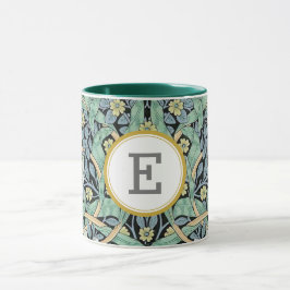 William Morris PERSONALISIERT INITIAL Tasse