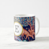William Morris PERSONALISIERTE INITIALE Kaffeetasse (VorderseiteRechts)