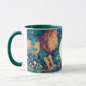 William Morris PERSONALISIERTE INITIALE Tasse (Links)