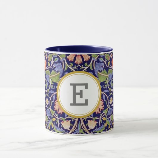 William Morris PERSONALISIERTE INITIALE Tasse (Zentrum)