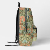 William Morris Pfau und Drache Bedruckter Rucksack (Links)