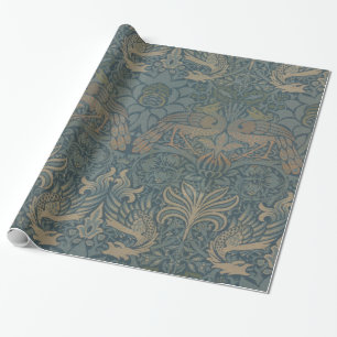 William Morris Pfau und Drache GalerieHD Geschenkpapier